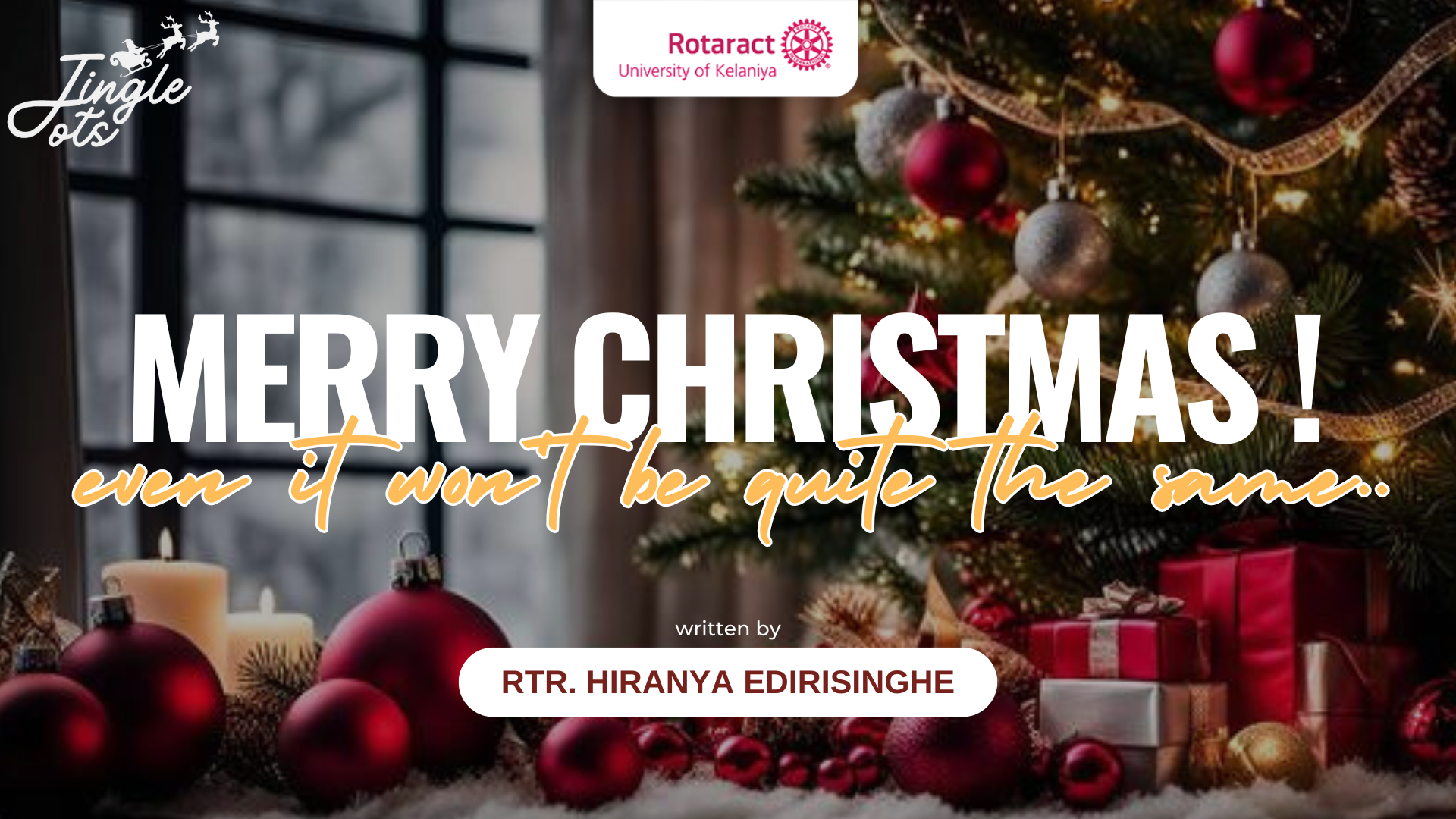 Selamat Natal bagi siapapun yang merayakan Natal tahun ini terasa sedikit berbeda..